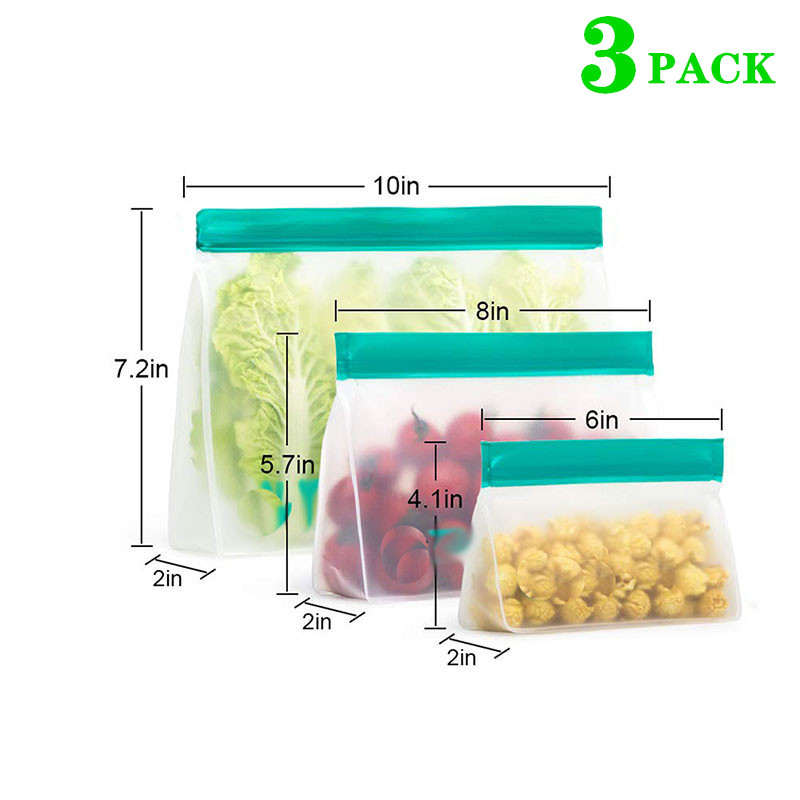 Saco de armazenamento de alime - Food Storage Ziploc Bags avaliação e preço
