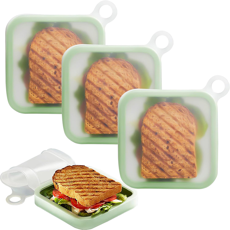 Sanduíche de silicone torrada  - Food Storage Handling avaliação e preço