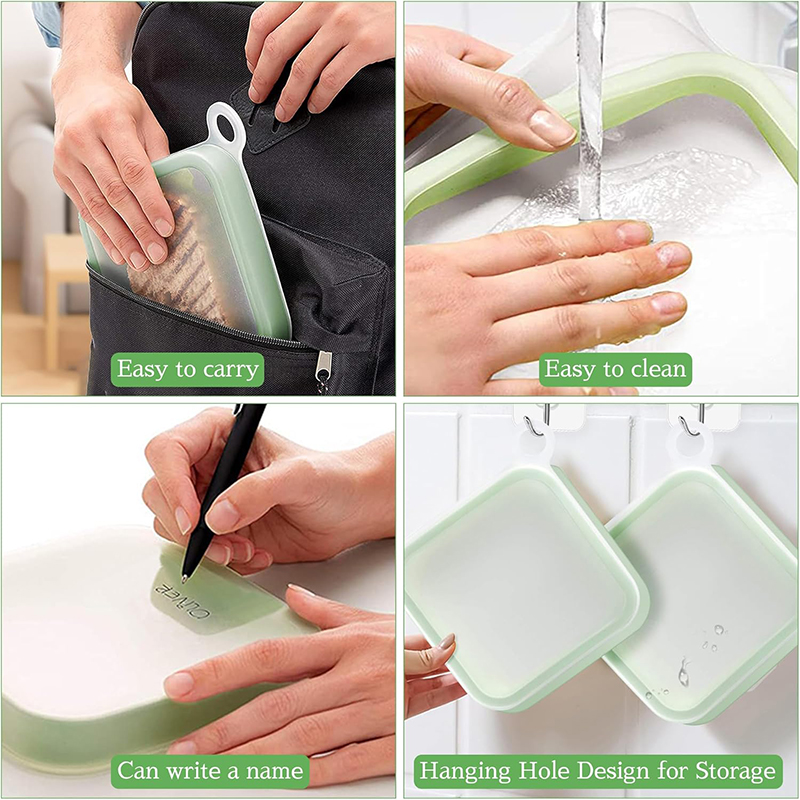 Sanduíche de silicone torrada  - Food Storage Handling avaliação e preço