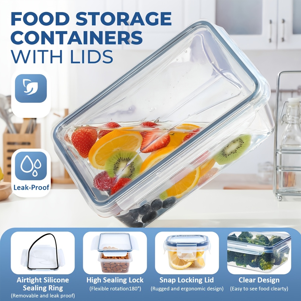 1PC Recipiente Hermético para  - Food Storage Prep Containers avaliação e preço