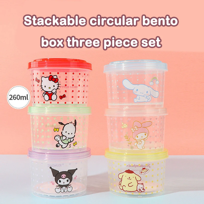 Conjunto de Caixa Bento Kitty  - Food Storage Underground avaliação e preço