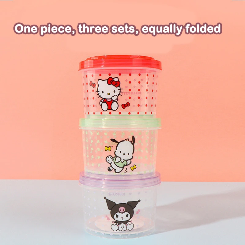 Conjunto de Caixa Bento Kitty  - Food Storage Underground avaliação e preço