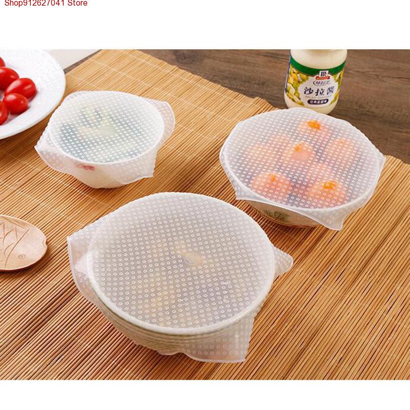 4 unidades de tampas de silico - Food Storage Variety Pack avaliação e preço