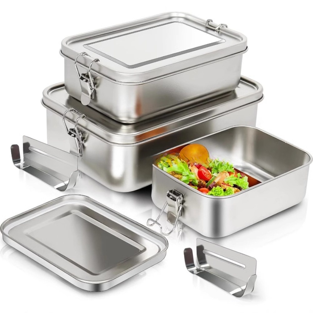 Caixa bento de aço inoxidável, - Food Storage Underground avaliação e preço